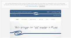 Desktop Screenshot of idd-consulting.de
